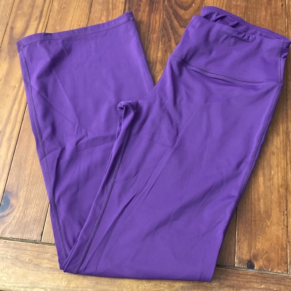 Pants - Purple Flare Leggings